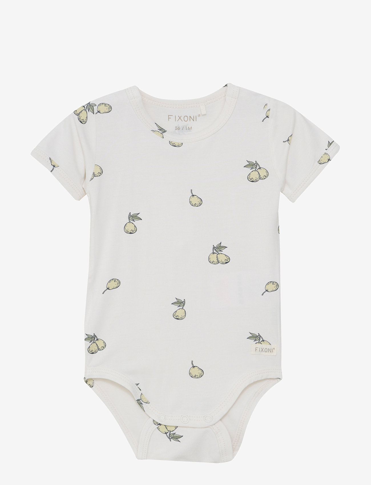 Fixoni - Body SS - kurzärmelige bodys - eggnog - 0