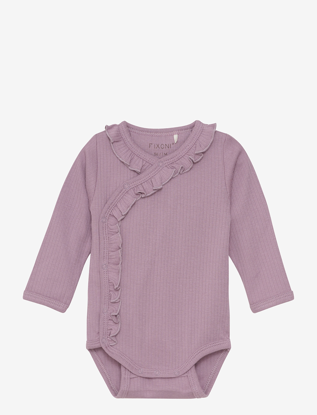 Fixoni - Wrap Body LS Rib - elderberry - 0