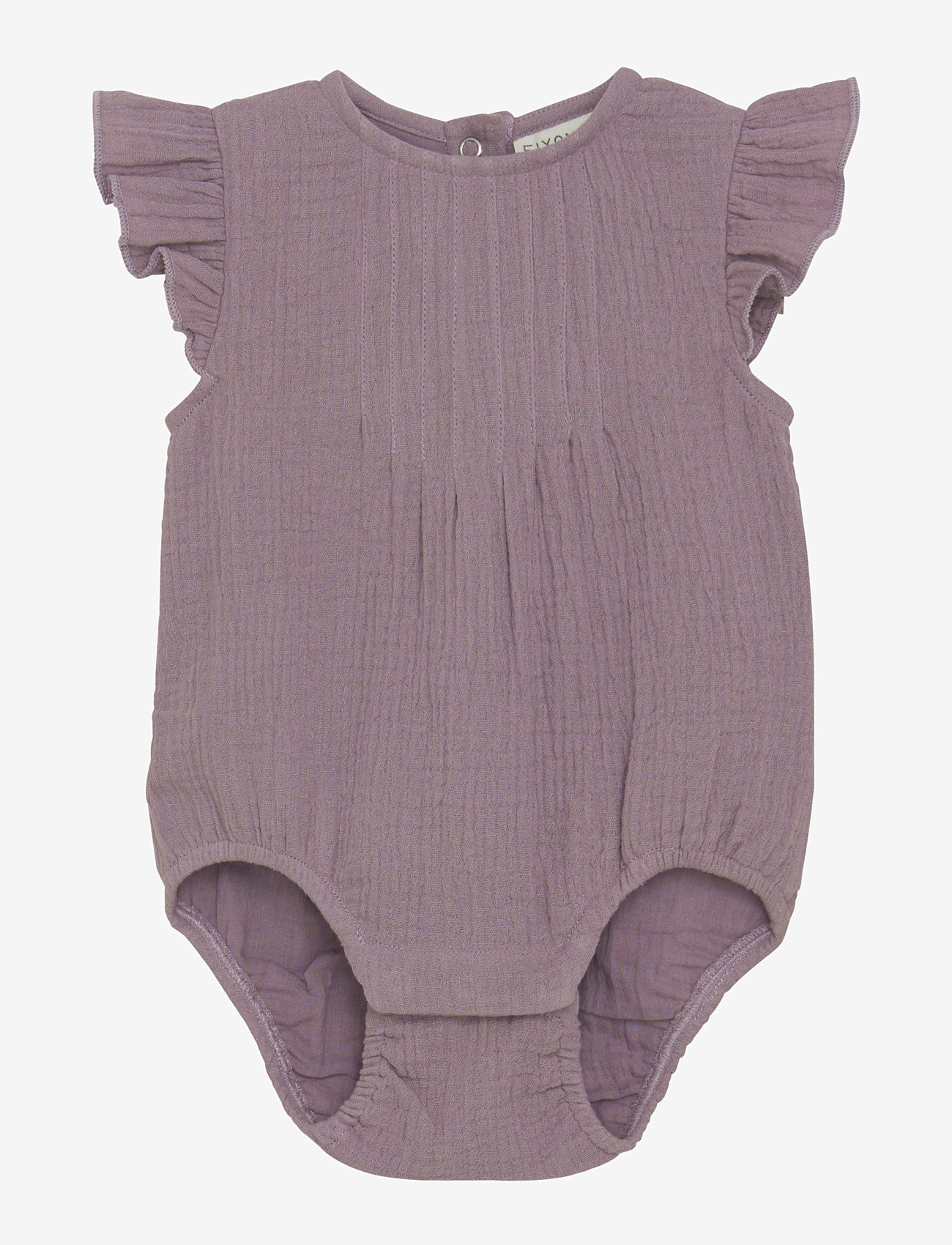 Fixoni - Romper SS Woven - elderberry - 0