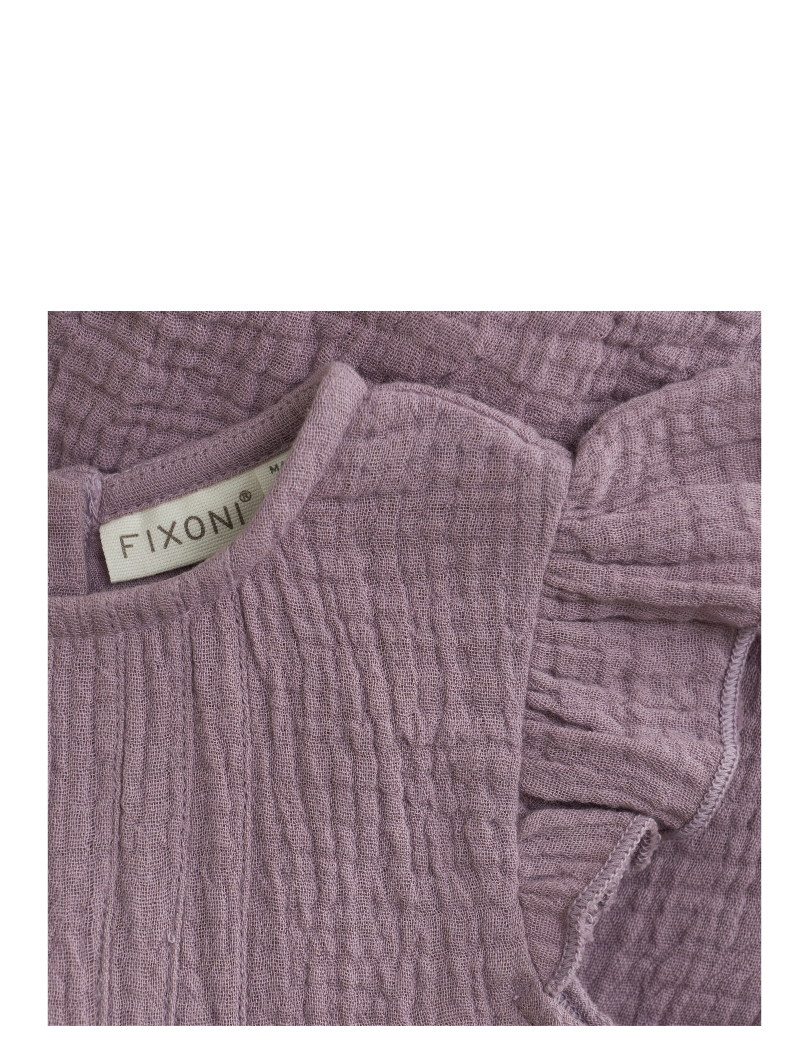 Fixoni - Romper SS Woven - elderberry - 2