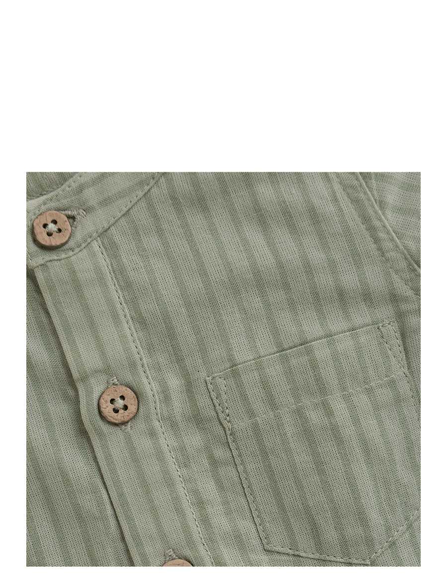 Fixoni - Romper SS Woven - trumpomis rankovėmis - desert sage - 2