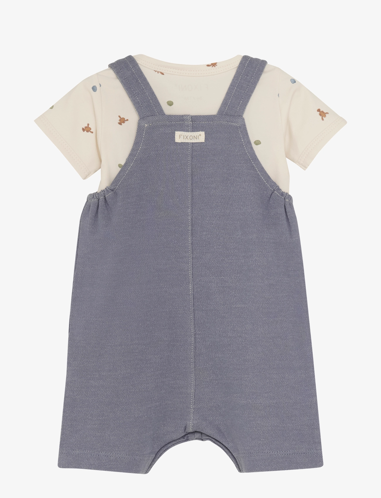 Fixoni - Set w. Body & Romper Sweat - grisaille - 1