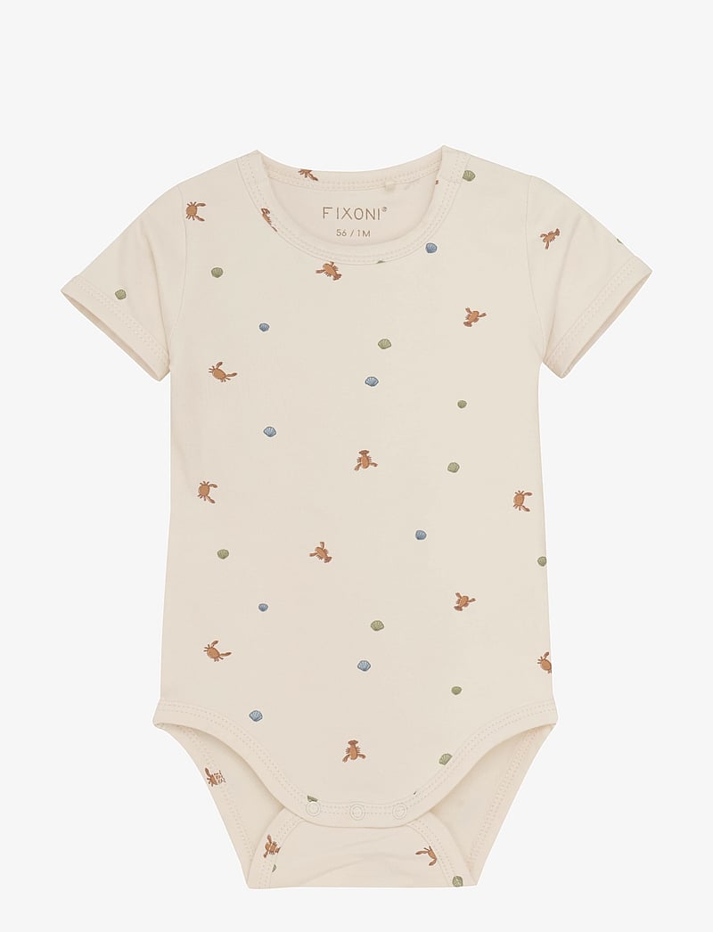 Fixoni - Set w. Body & Romper Sweat - set med body - grisaille - 3