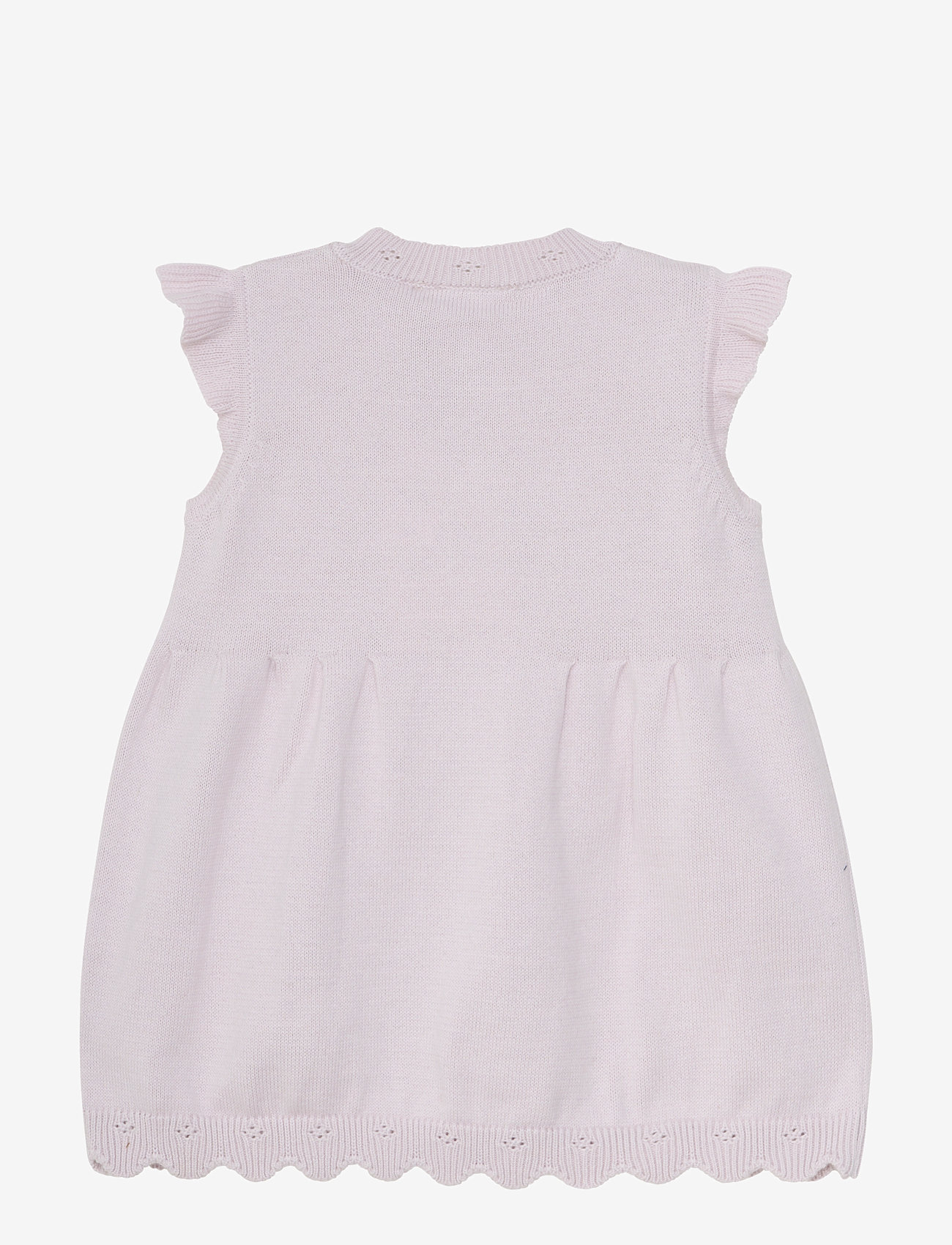 Fixoni - Dress Knit - sleevless baby dresses - gray lilac - 1