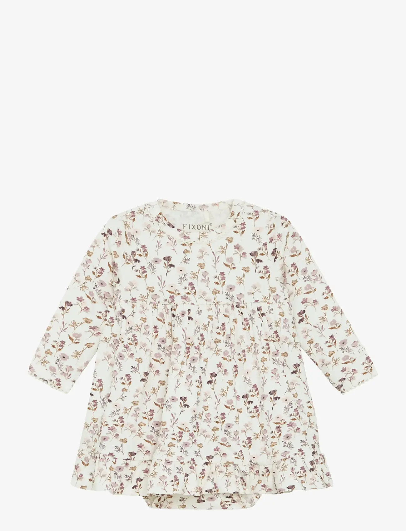 Fixoni - Body Dress LS - langärmelige babykleider - violet ice - 1
