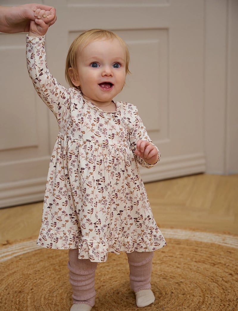 Fixoni - Body Dress LS - langärmelige babykleider - violet ice - 0