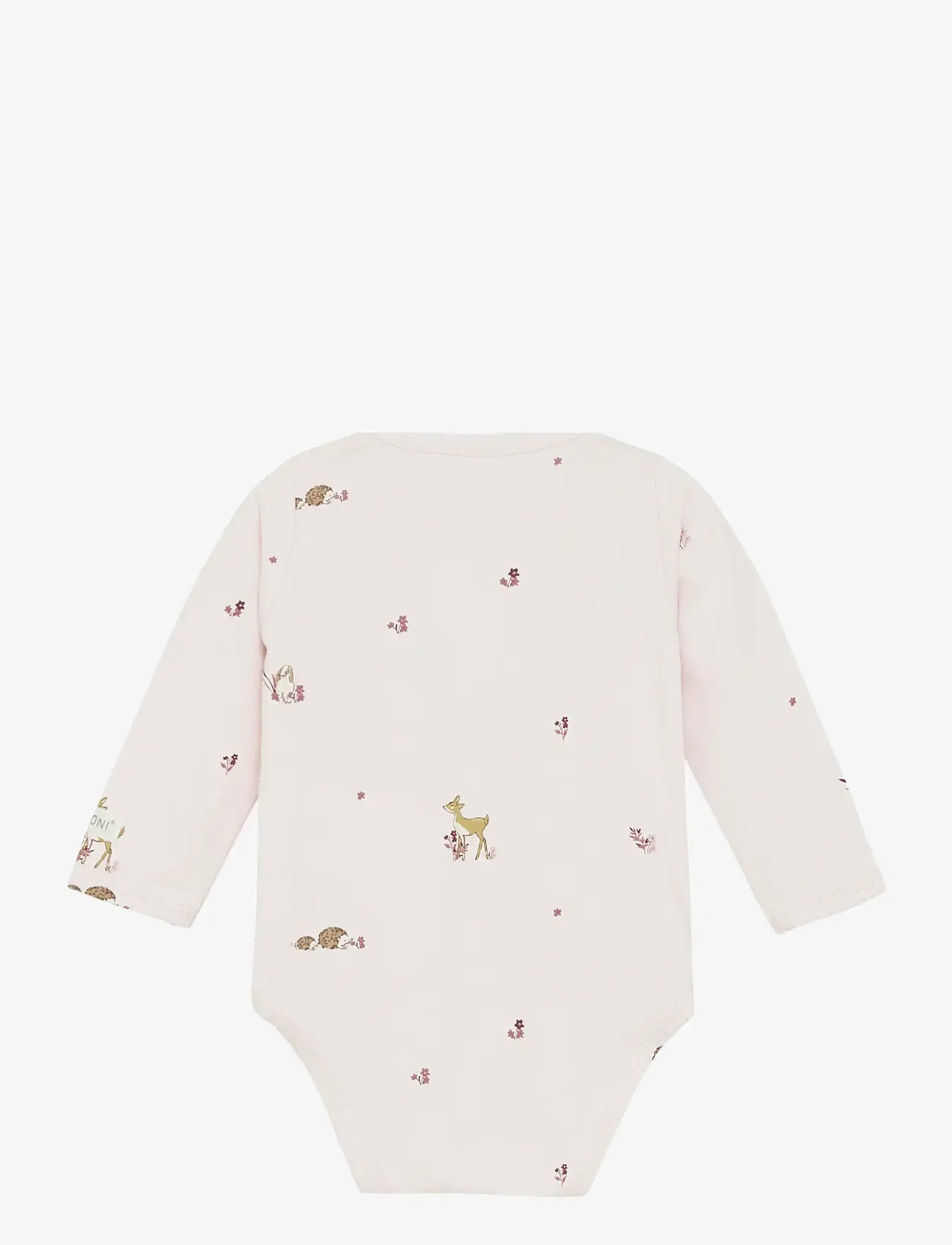 Fixoni - Wrap Body LS - long-sleeved bodies - mauve chalk - 1