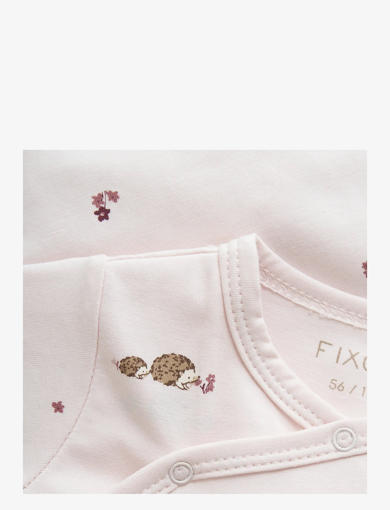 Fixoni - Wrap Body LS - long-sleeved bodies - mauve chalk - 2