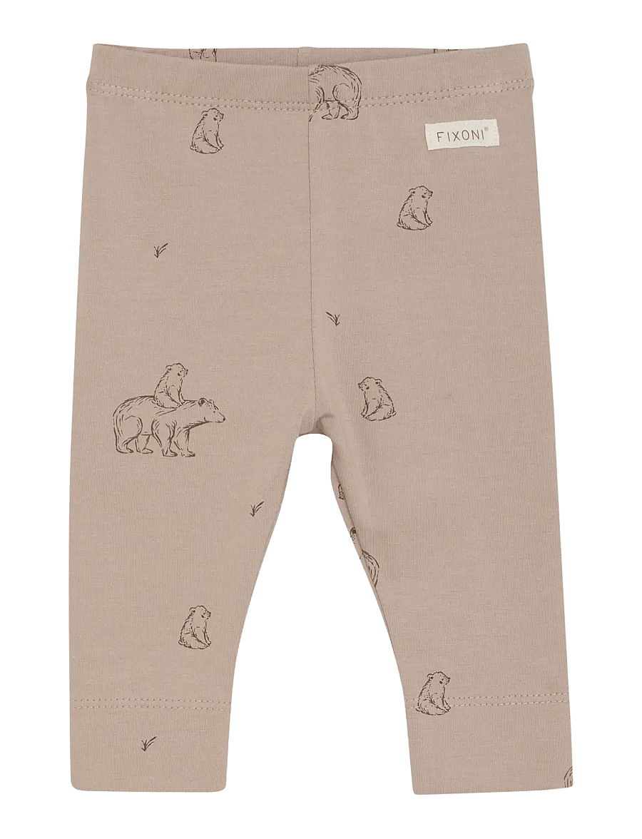 Fixoni - Leggings - leggings - mocha meringue - 0