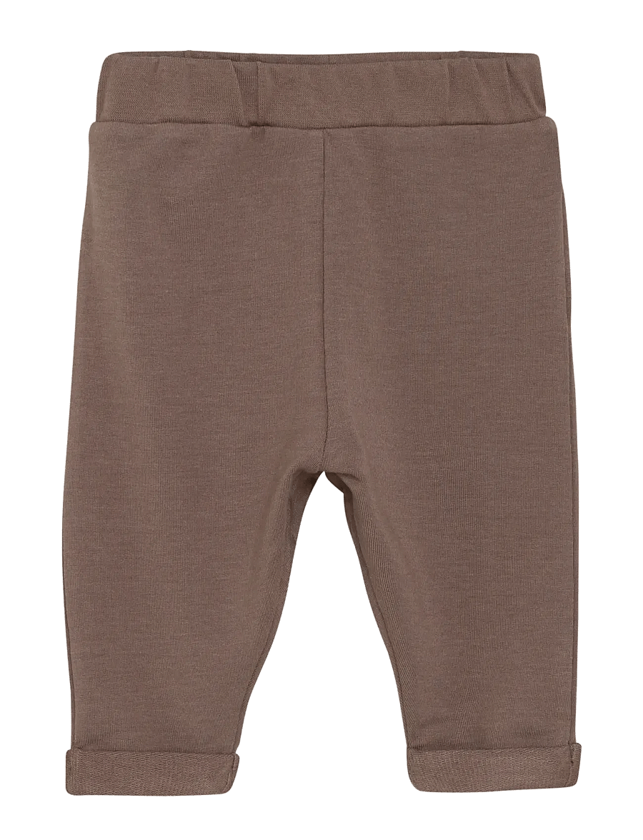 Fixoni - Pants Sweat - dressipüksid - coffee quartz - 0