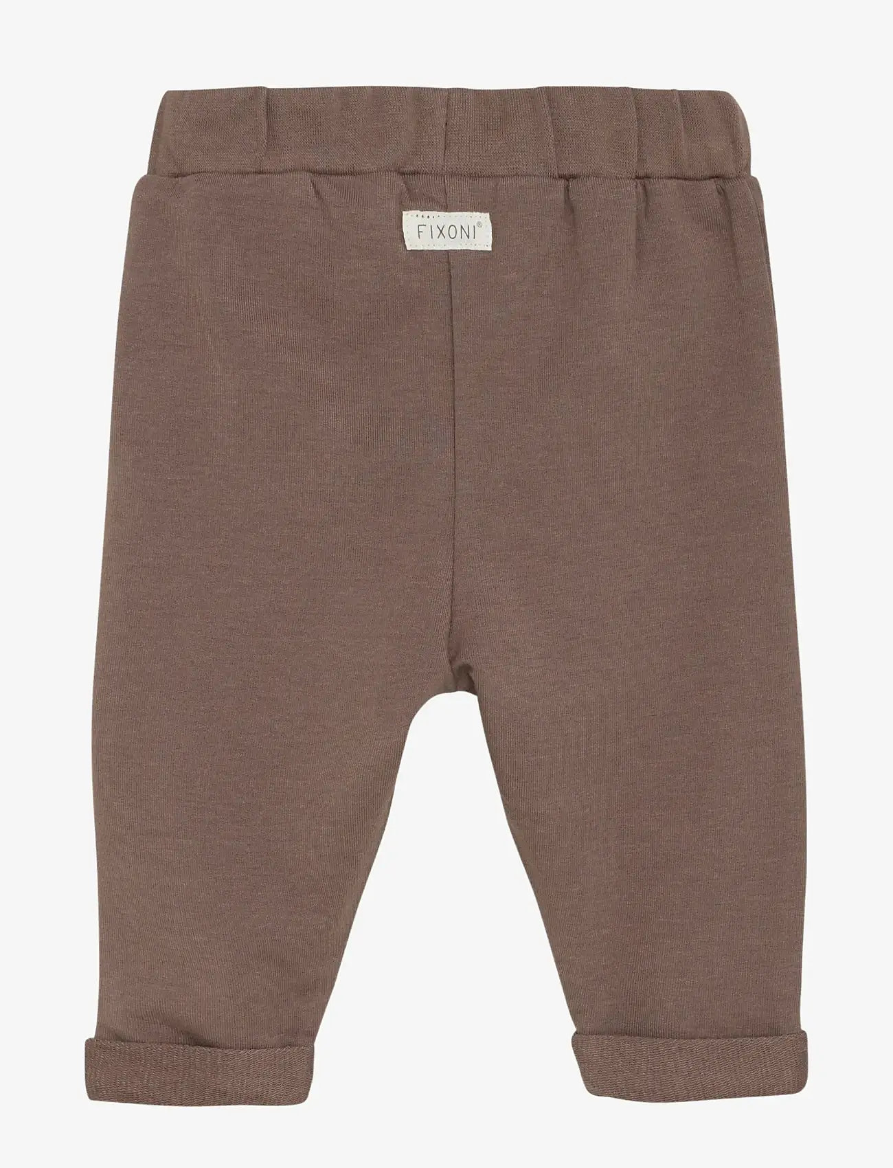 Fixoni - Pants Sweat - mjukisbyxor - coffee quartz - 1