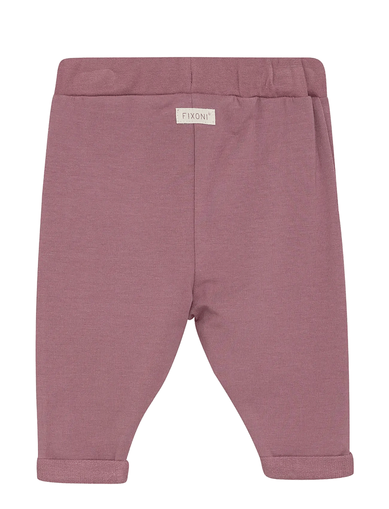 Fixoni - Pants Sweat - sweatpants - wistful mauve - 1