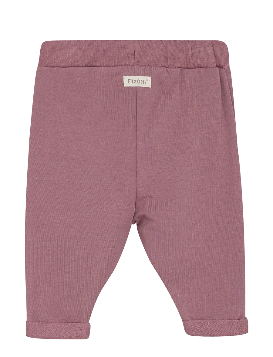 Fixoni - Pants Sweat - sportinės kelnės - wistful mauve - 1