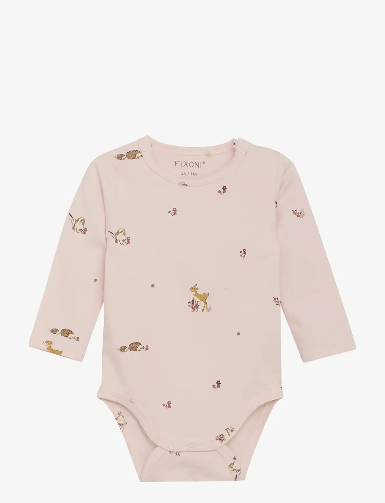 Fixoni - Set w. Body and Velour Romper - bodiga komplektid - catawba grape - 3