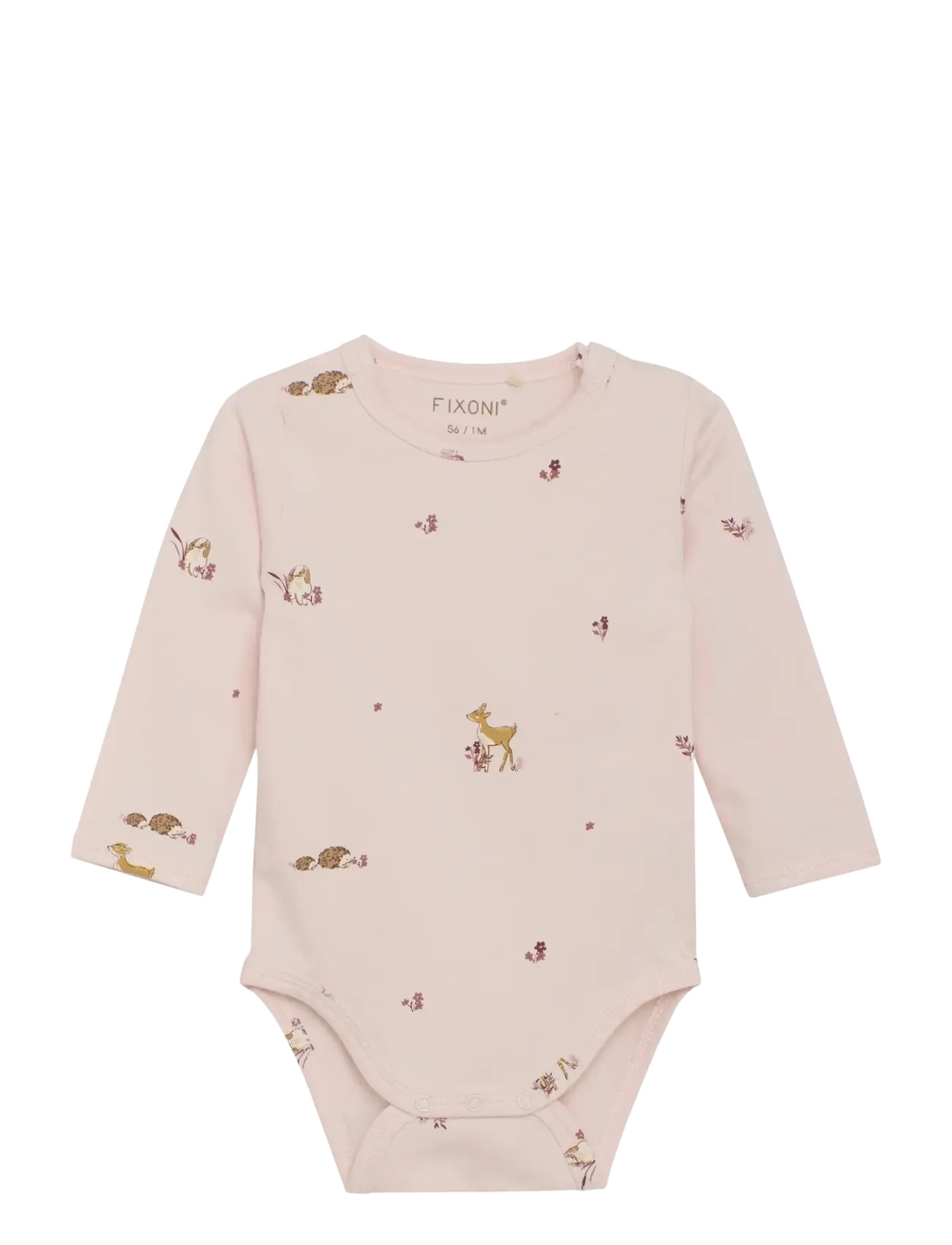 Fixoni - Set w. Body and Velour Romper - catawba grape - 3