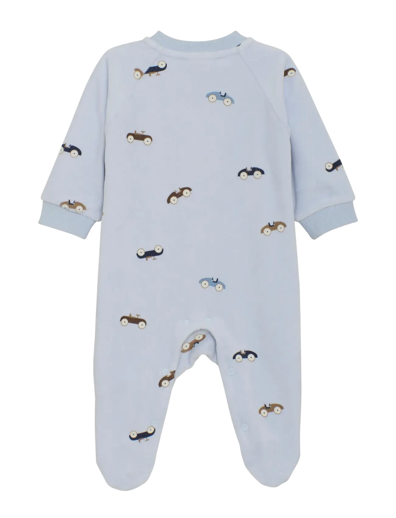 Fixoni - Romper LS Velour - arctic ice - 1
