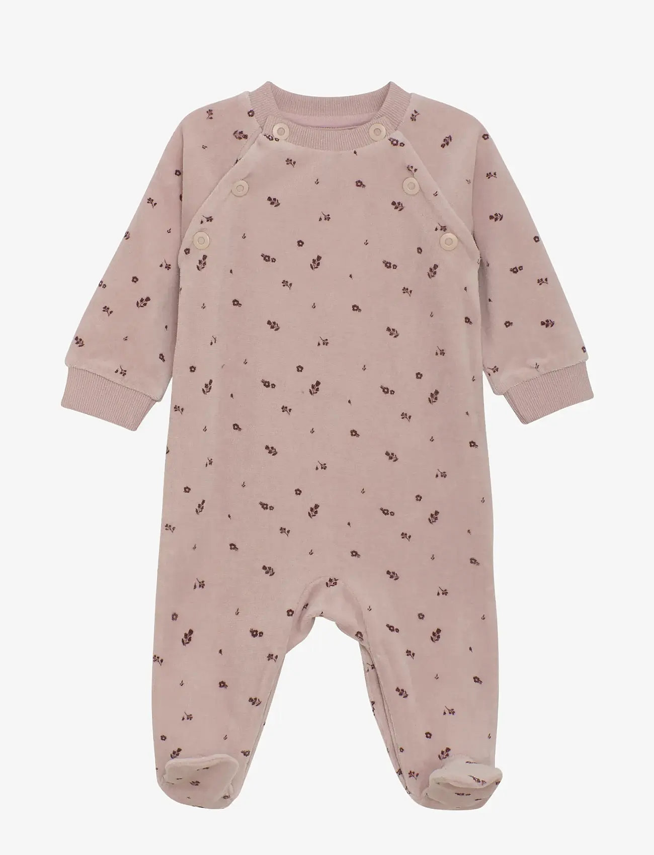 Fixoni - Romper LS Velour - violet ice - 0