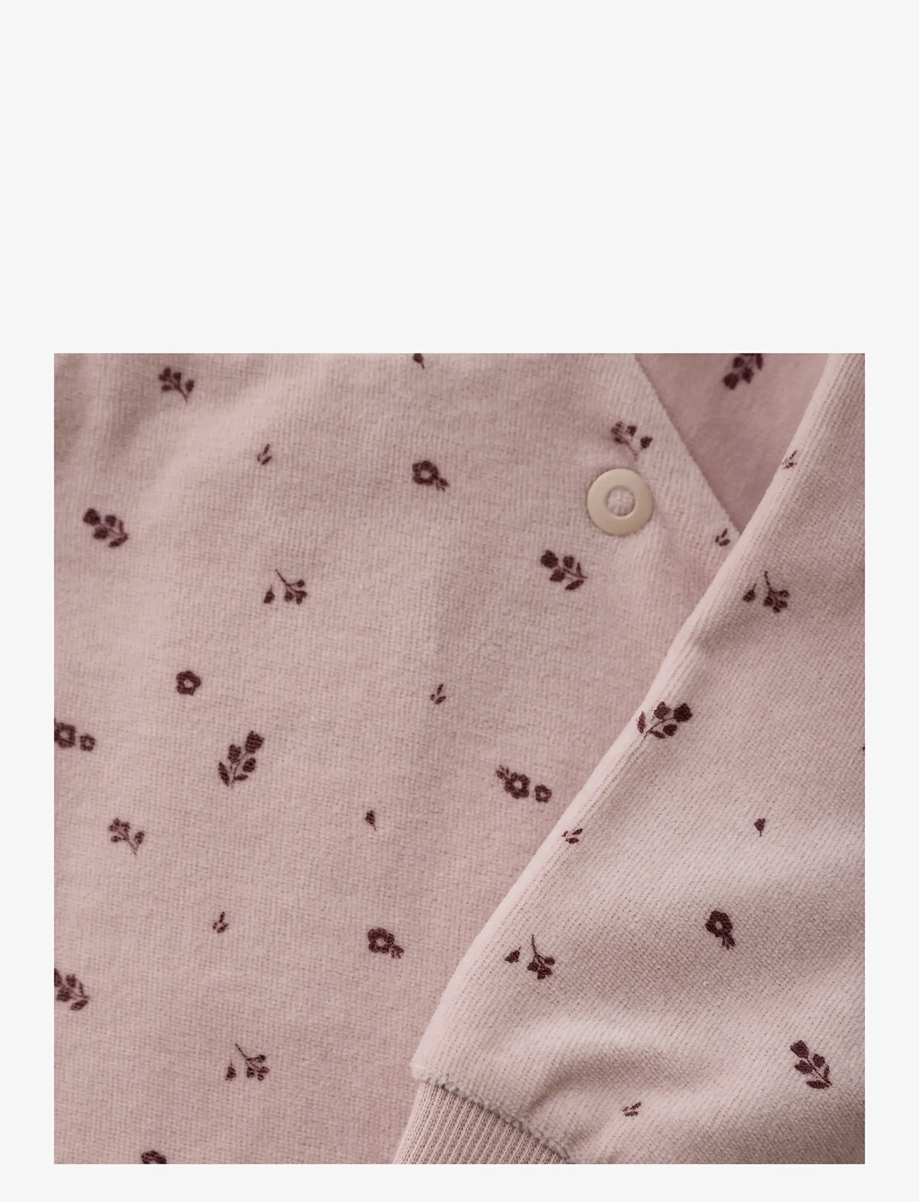 Fixoni - Romper LS Velour - violet ice - 2