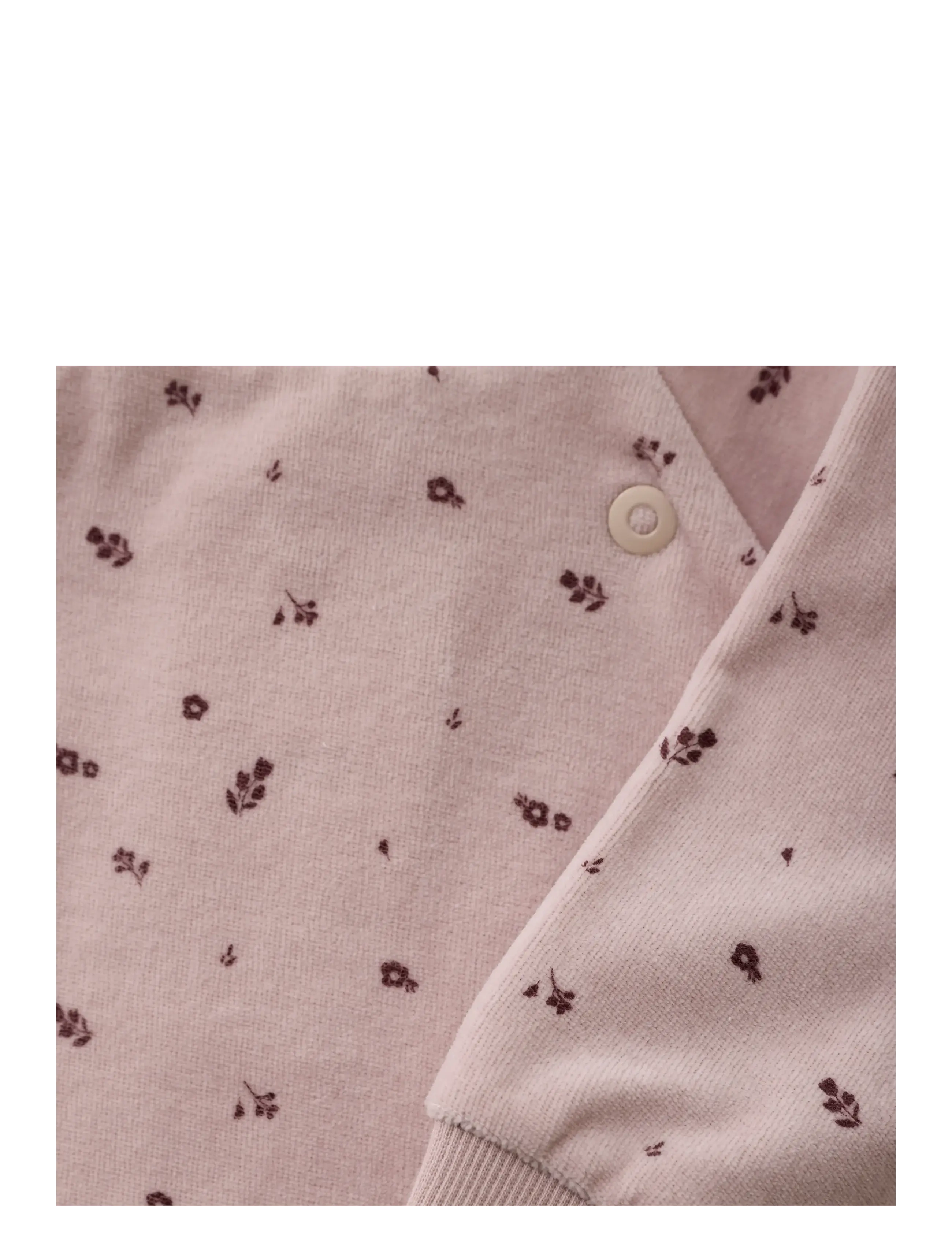 Fixoni - Romper LS Velour - violet ice - 2