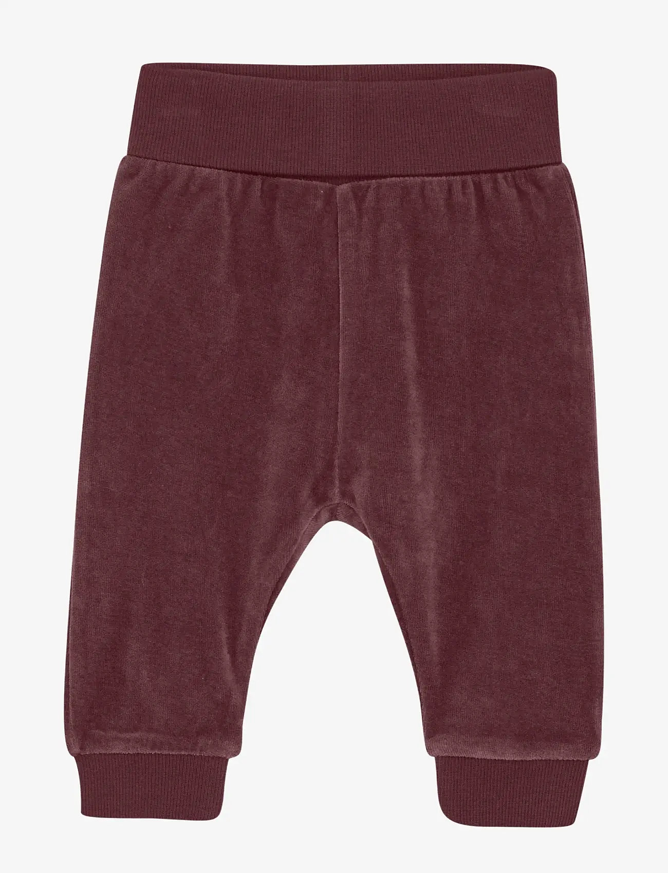 Fixoni - Pants Velour - babybyxor - catawba grape - 0