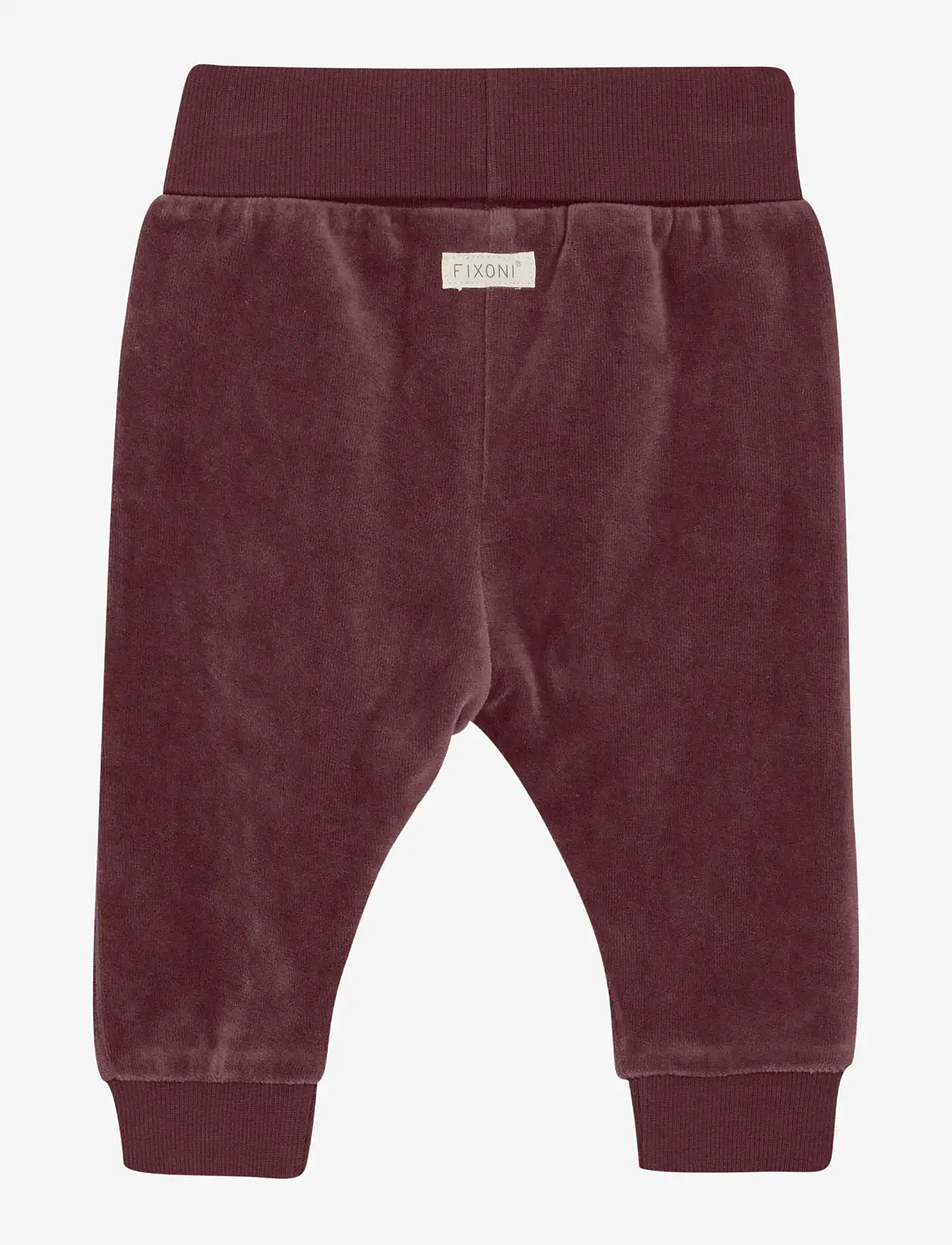 Fixoni - Pants Velour - babybyxor - catawba grape - 1