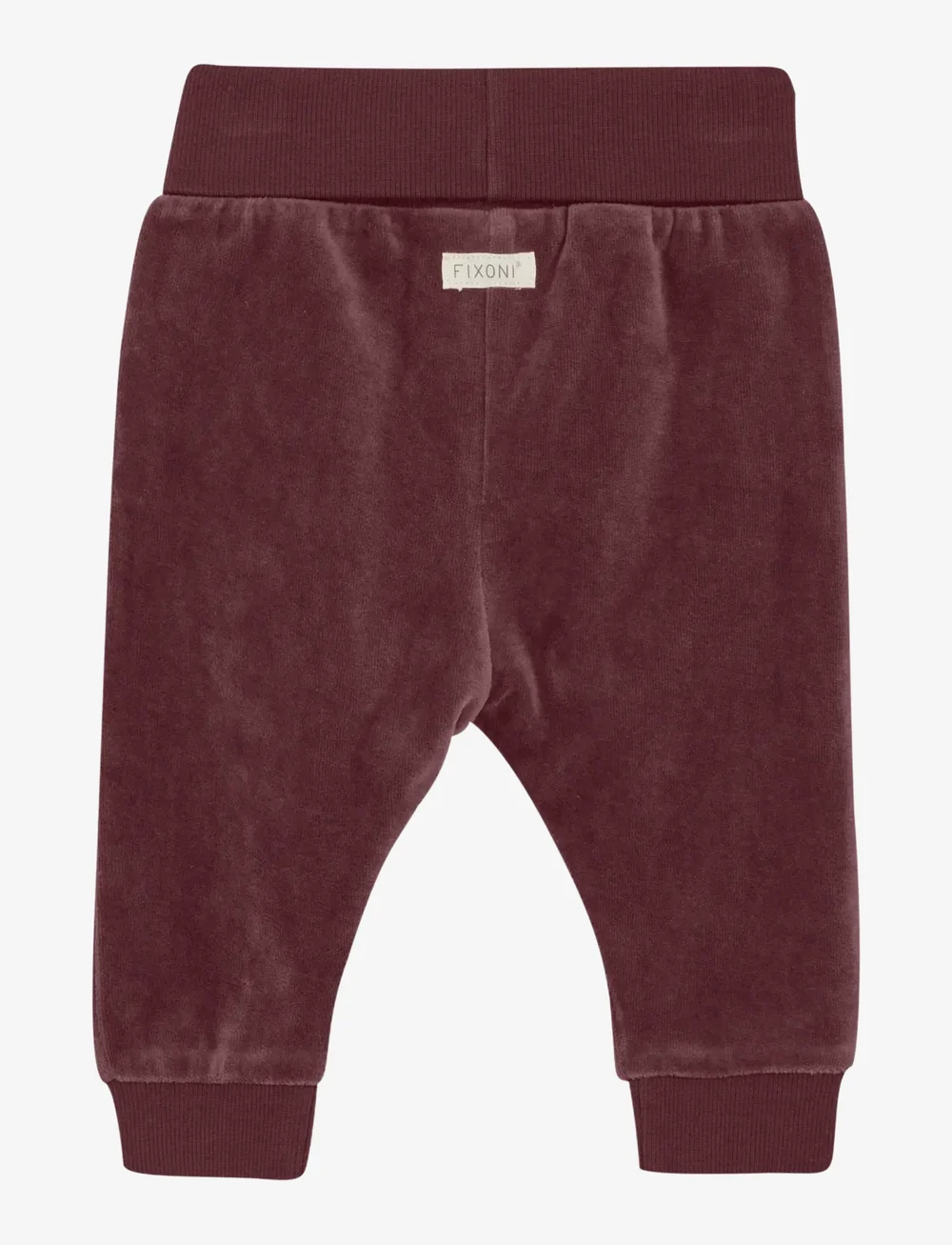 Fixoni - Pants Velour - kelnytės kūdikiams - catawba grape - 1