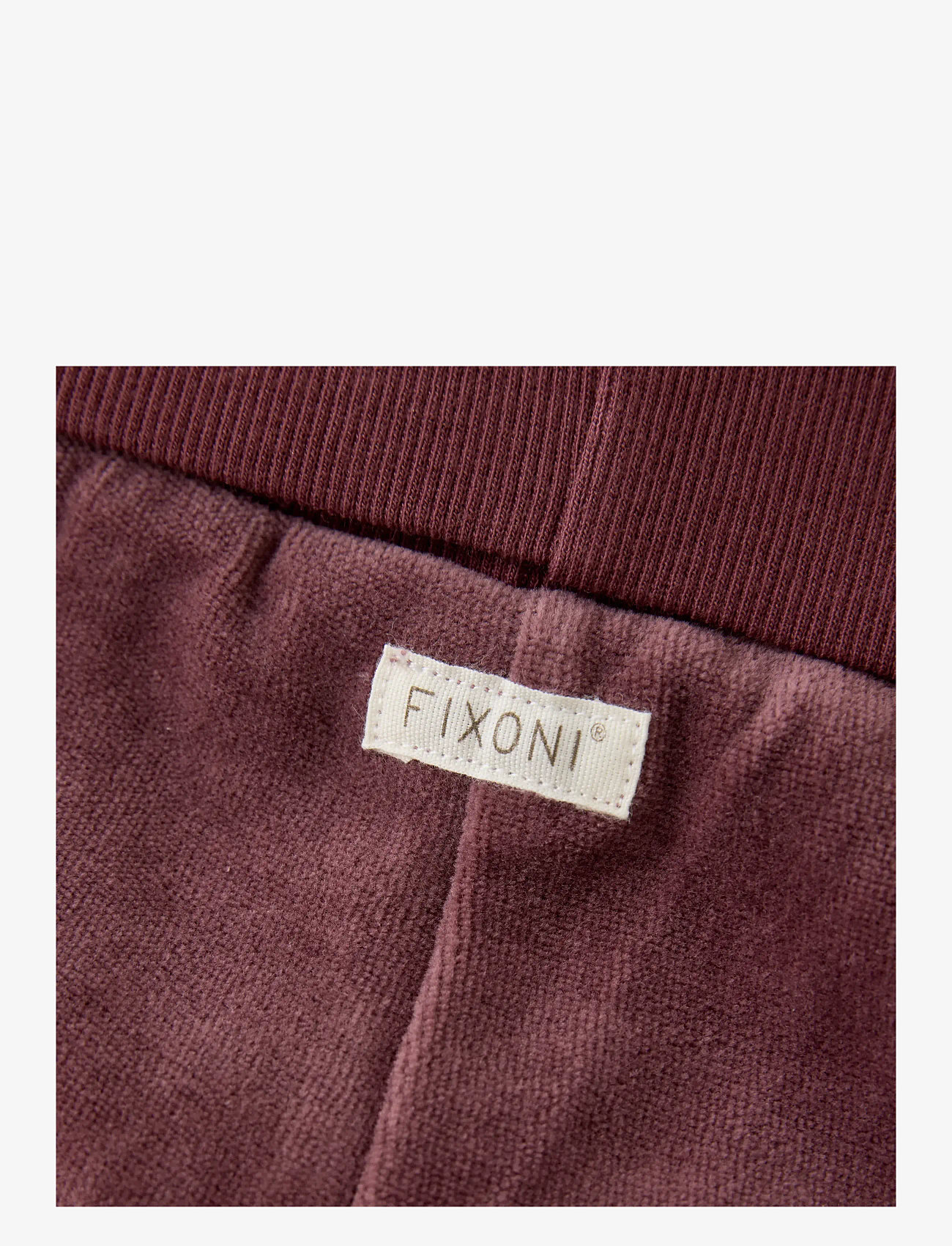 Fixoni - Pants Velour - babybyxor - catawba grape - 2