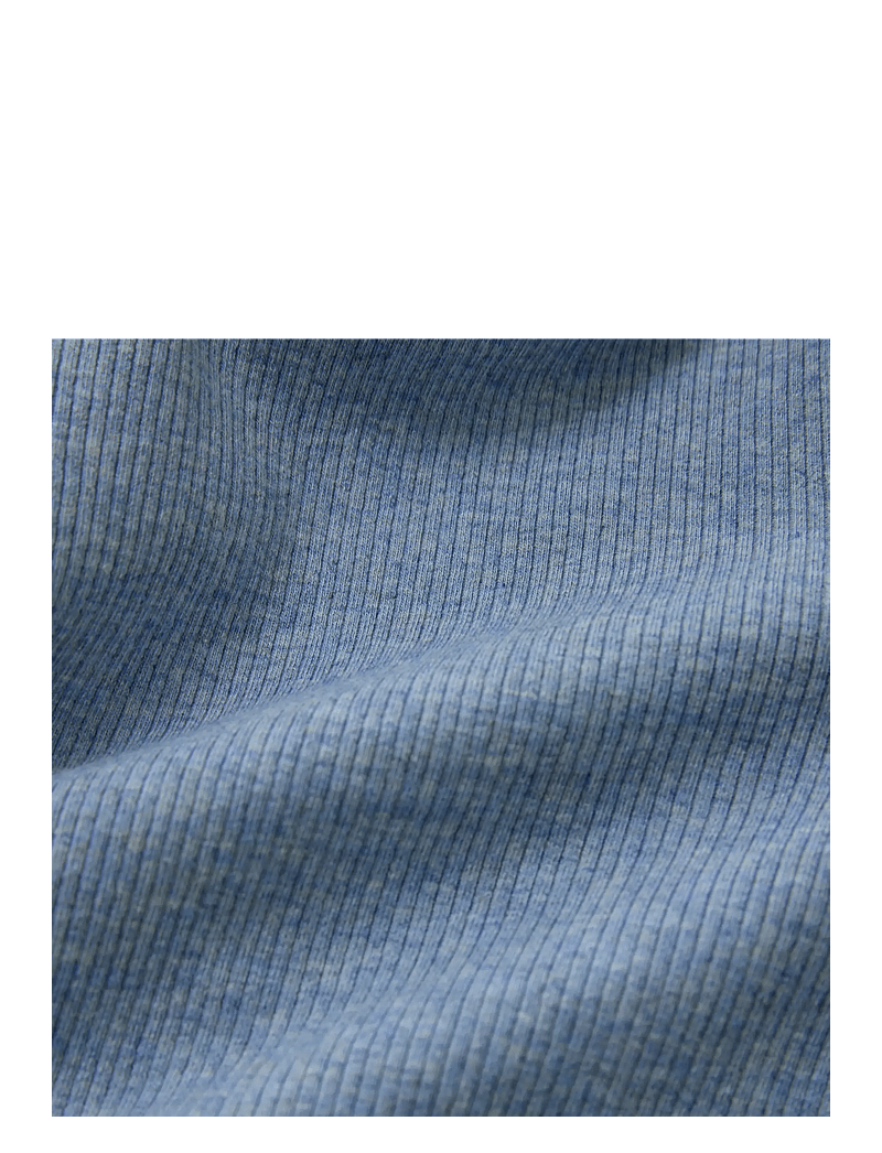 Fixoni - Body LS Melange Rib - long-sleeved - rain washed melange - 2