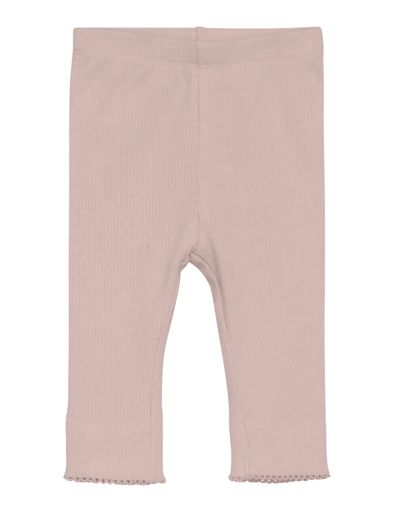Fixoni Leggings Melange Rib - Underdele - PALE MAUVE MELANGE / pink/rose