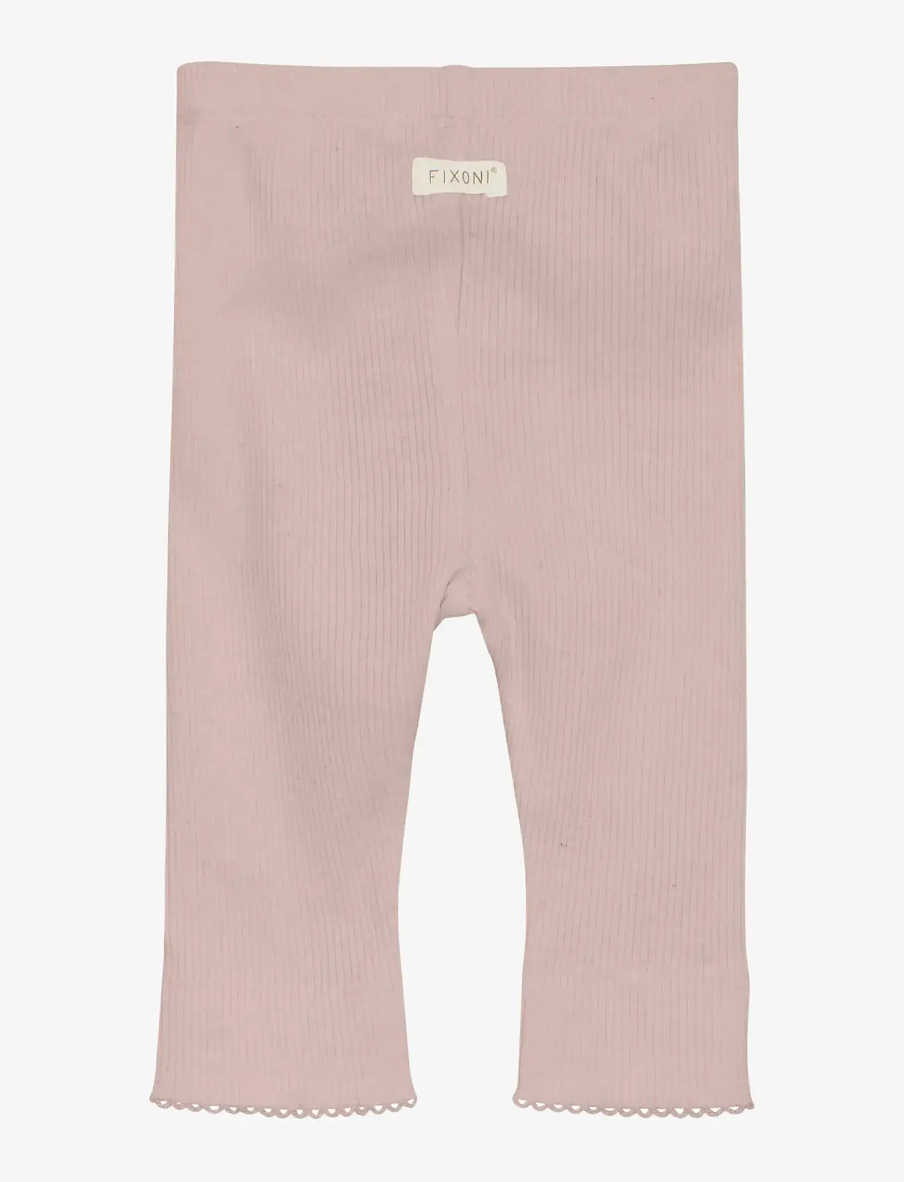 Fixoni - Leggings Melange Rib - leggings - pale mauve melange - 1