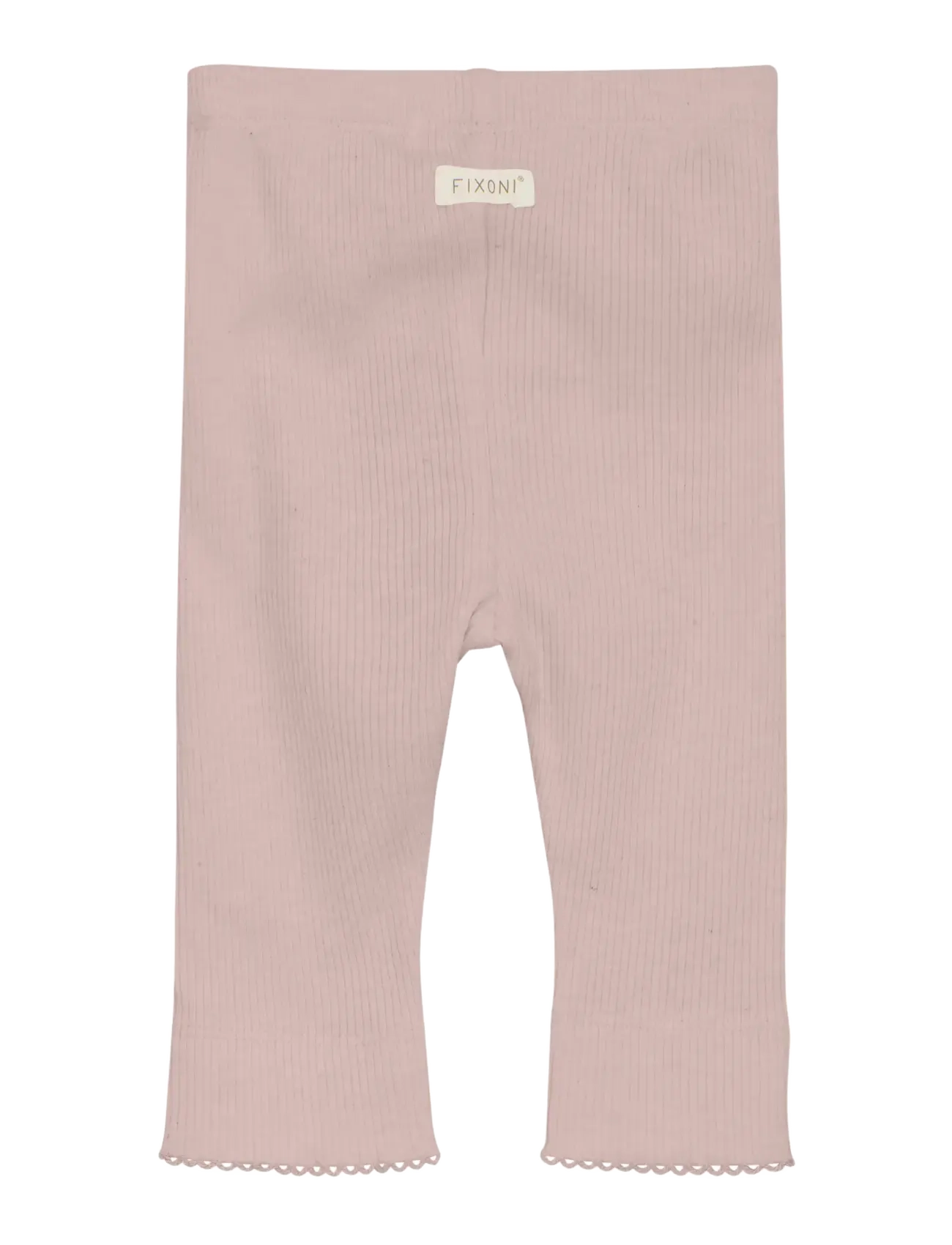 Fixoni - Leggings Melange Rib - leggings - pale mauve melange - 1