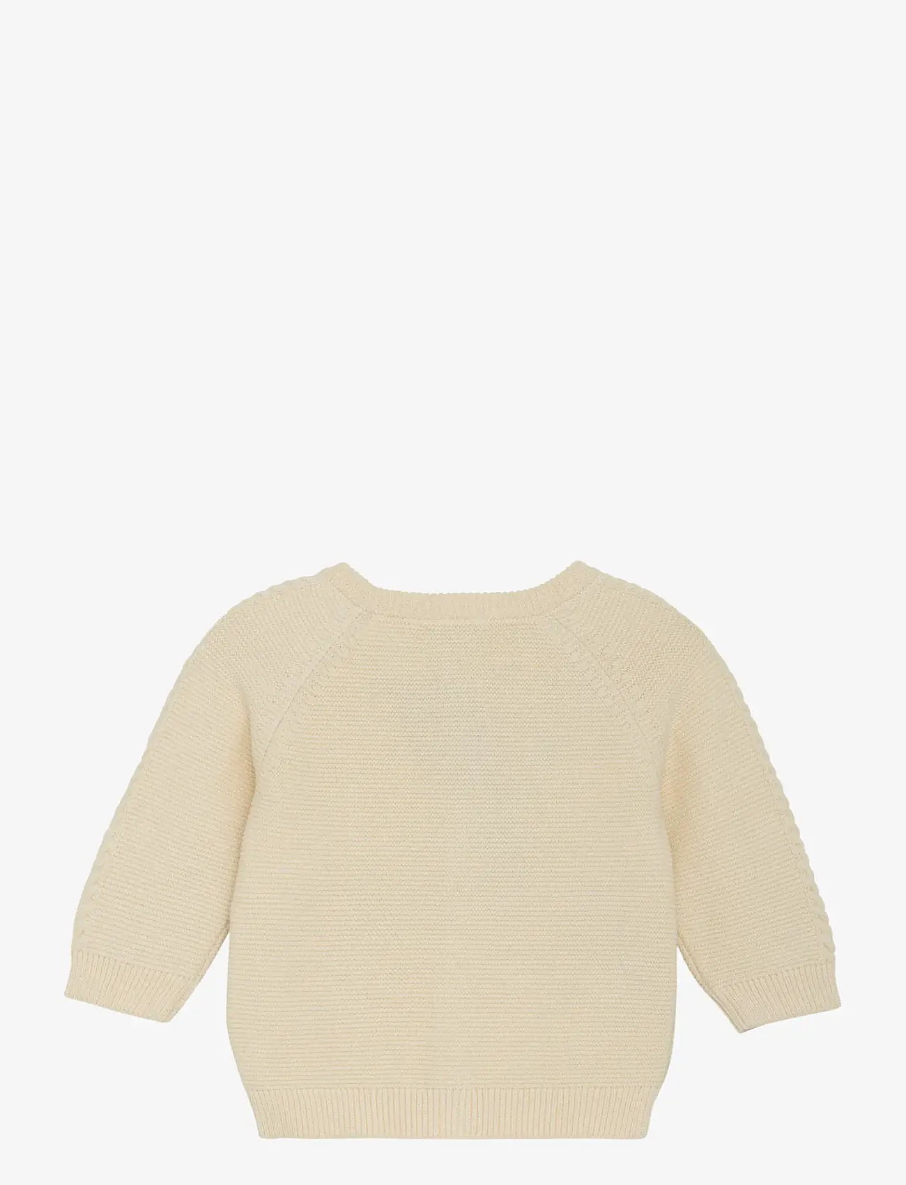 Fixoni - Cardigan Knit - cardigans - eggnog - 2