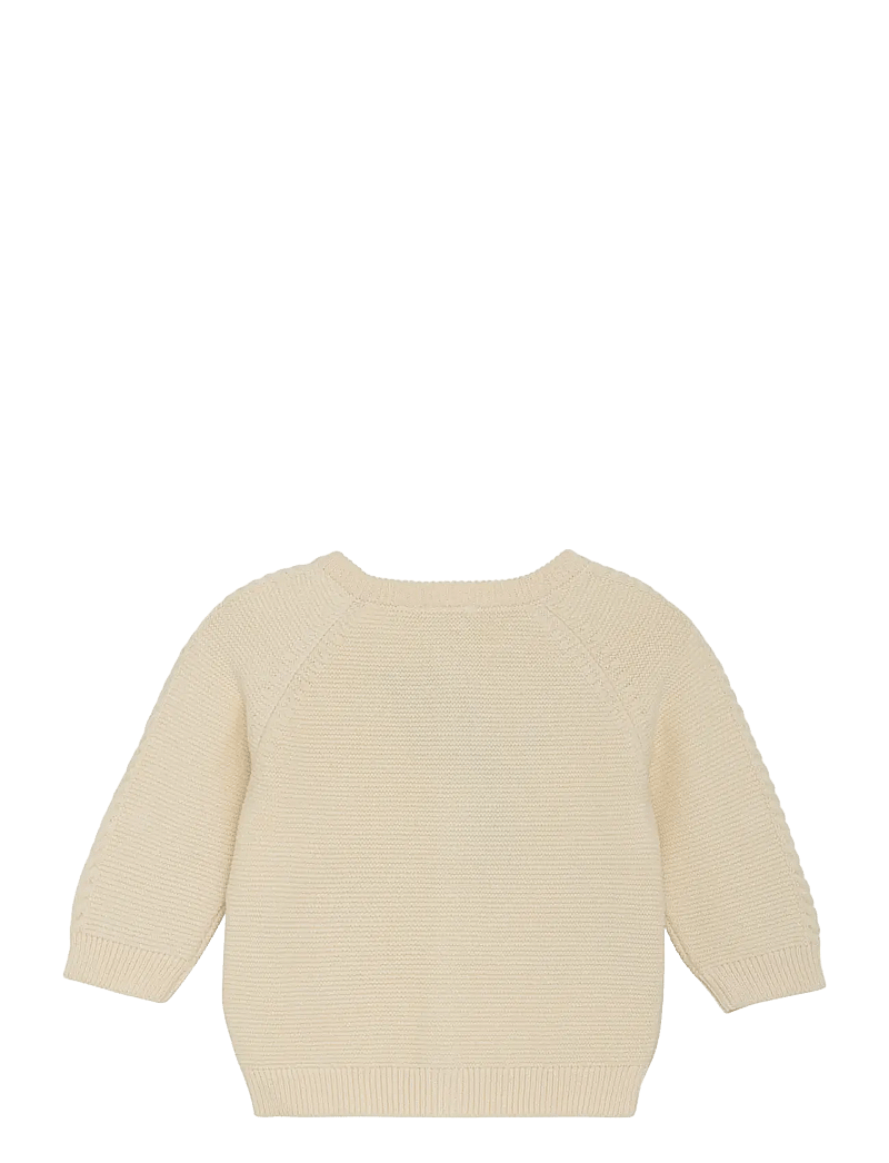 Fixoni - Cardigan Knit - cardigans - eggnog - 2