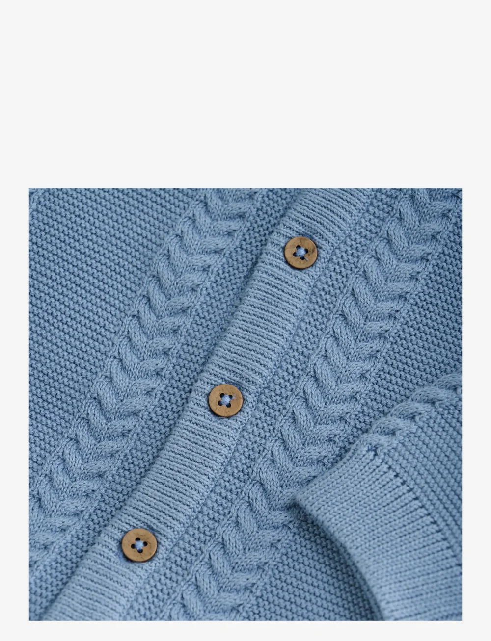 Fixoni - Cardigan Knit - cardigans - rain washed - 3