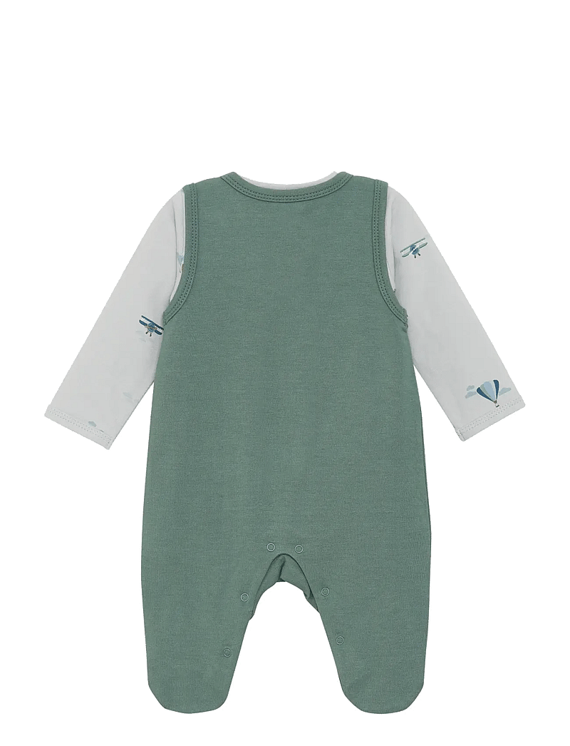 Fixoni - Set w. Body and Romper Sweat - sets mit body - laurel wreath - 1