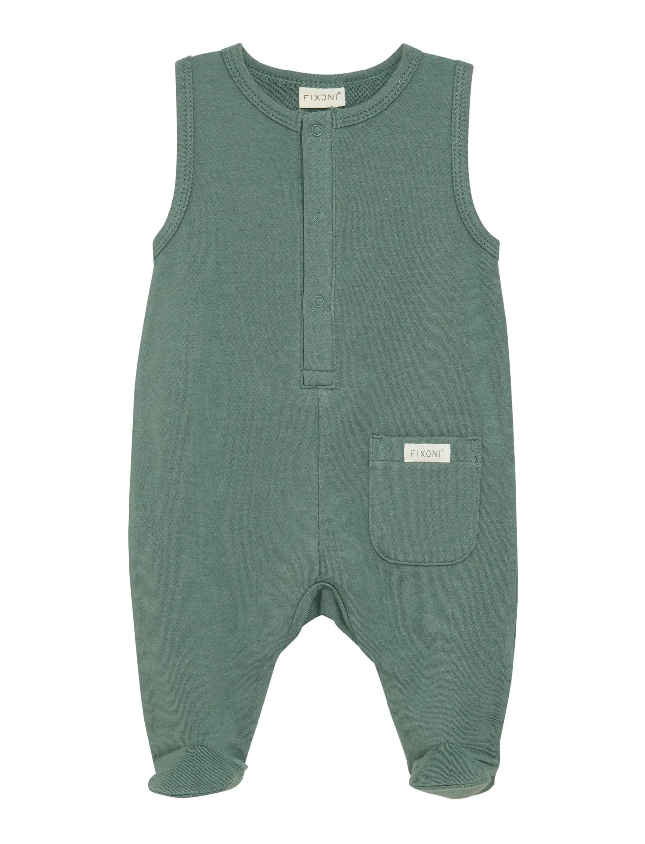 Fixoni - Set w. Body and Romper Sweat - komplekti ar augšdaļu - laurel wreath - 2