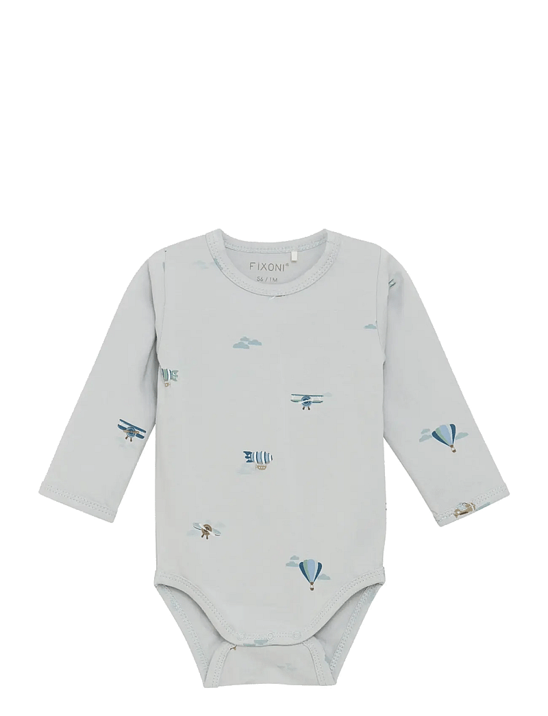 Fixoni - Set w. Body and Romper Sweat - sets mit body - laurel wreath - 3