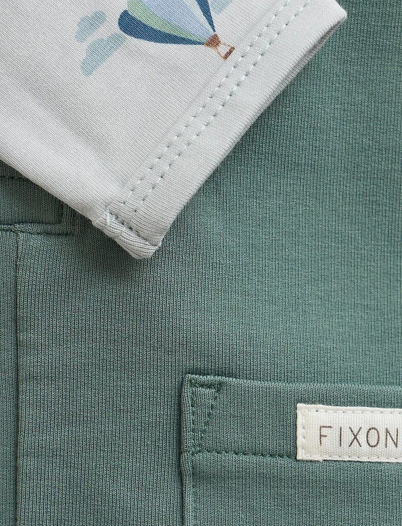 Fixoni - Set w. Body and Romper Sweat - sets mit body - laurel wreath - 4