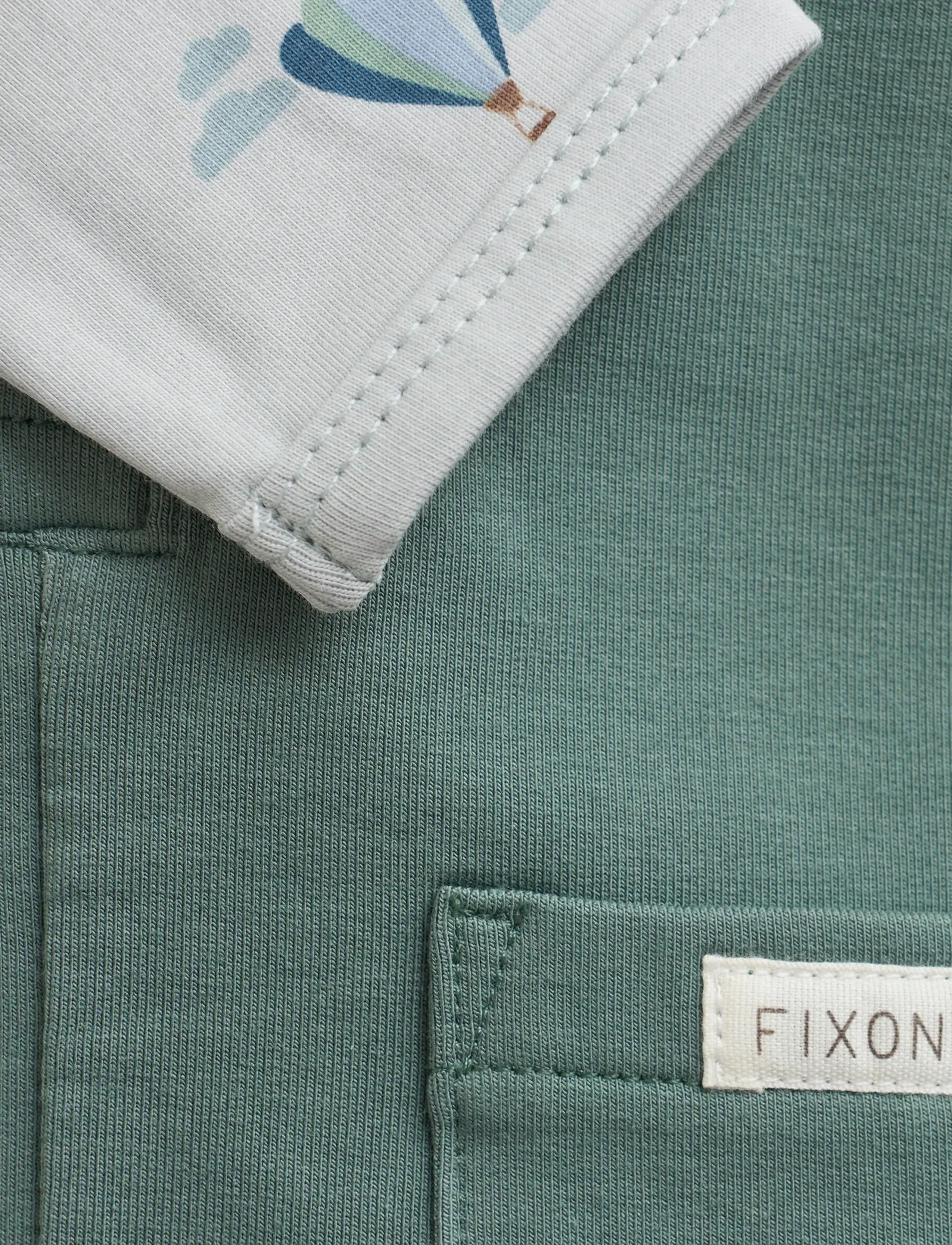 Fixoni - Set w. Body and Romper Sweat - komplekti ar augšdaļu - laurel wreath - 4
