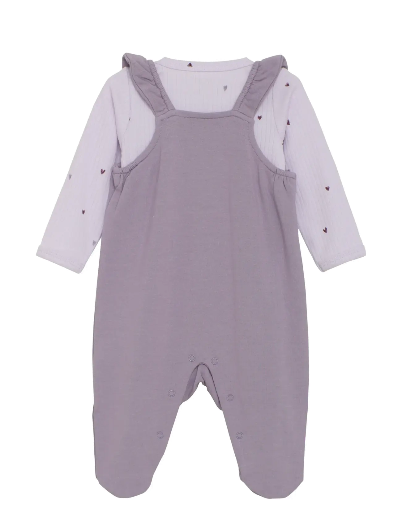 Fixoni - Set w. Body and Romper Sweat - laveste priser - purple ash - 1