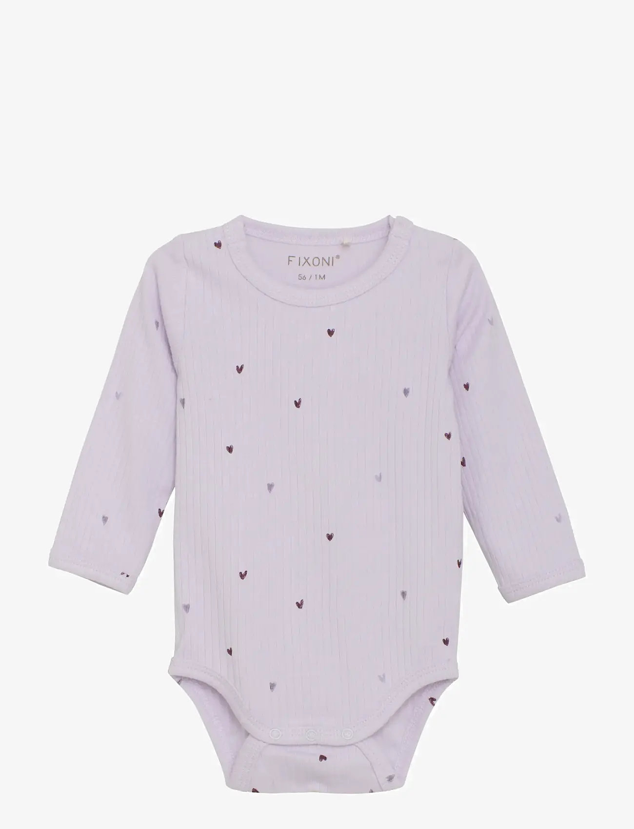 Fixoni - Set w. Body and Romper Sweat - sets mit body - purple ash - 3