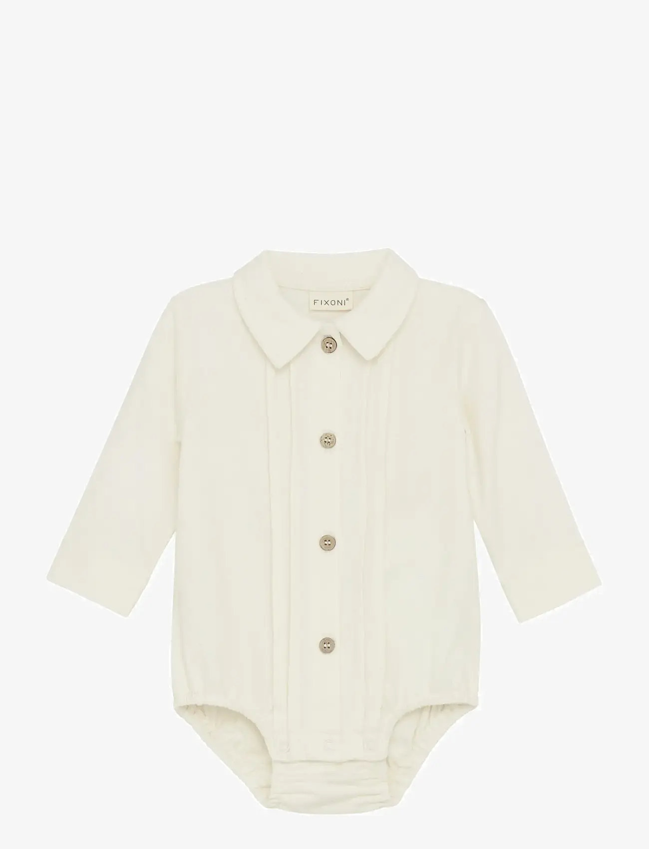 Fixoni - Body Shirt LS - eggnog - 0