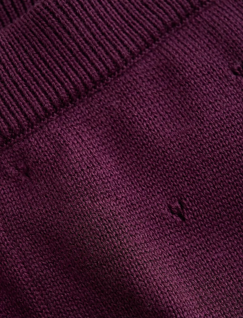 Fixoni - Pants Knit - sweatpants - grape wine - 2