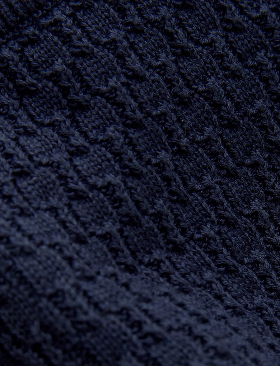 Fixoni - Pants Knit - sweatpants - navy blazer - 2