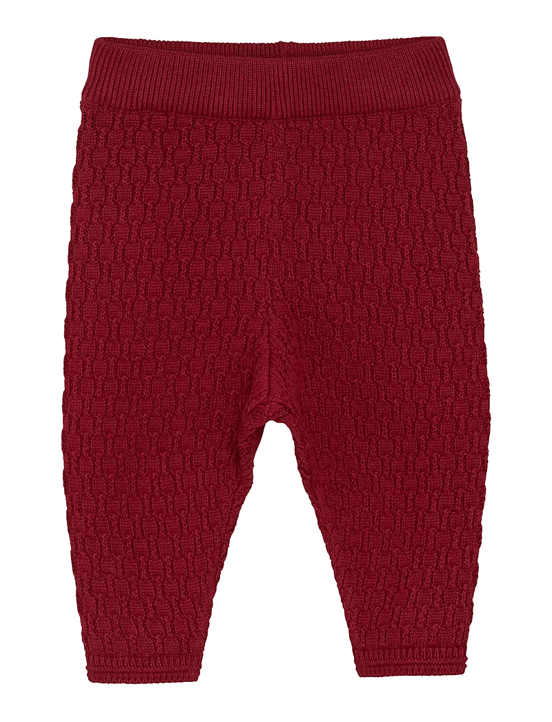Fixoni - Pants Knit - kelnytės kūdikiams - syrah - 0