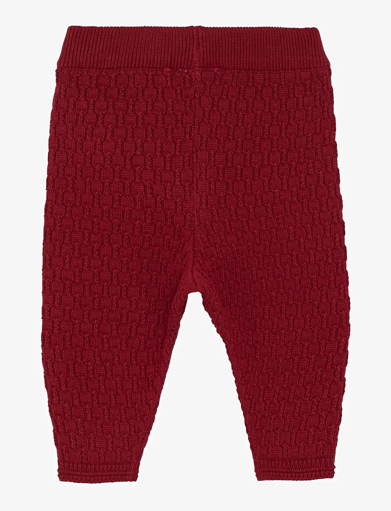 Fixoni - Pants Knit - herbstliche kleidung - syrah - 1