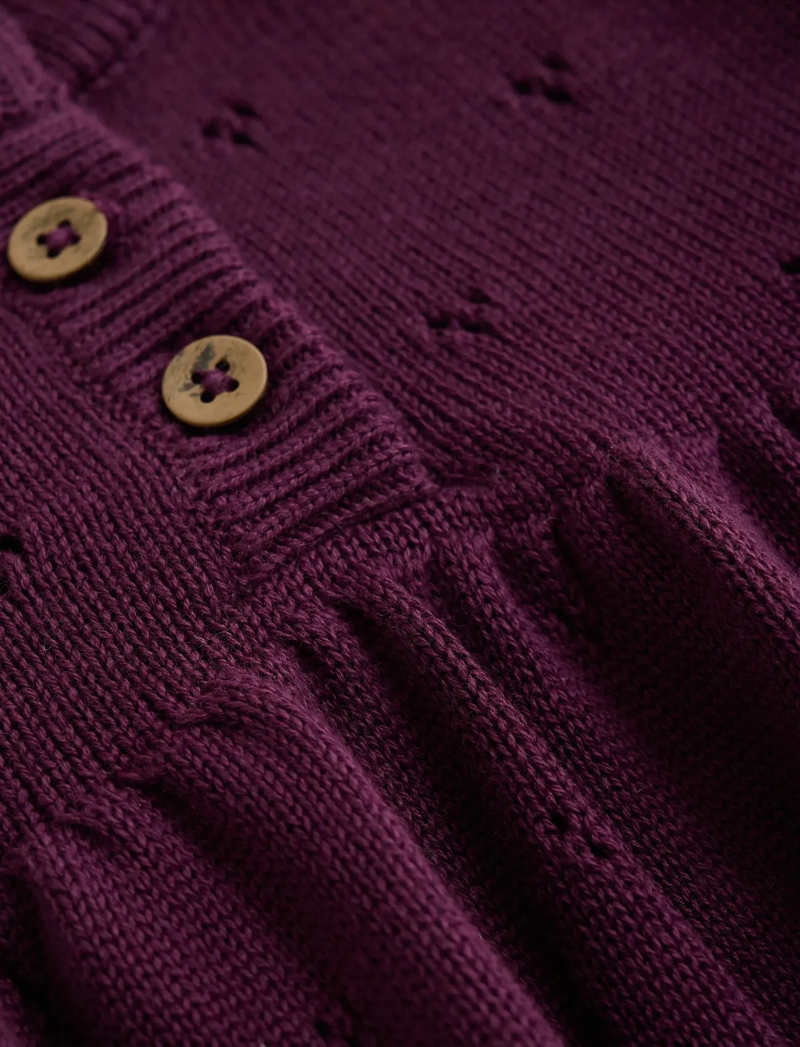 Fixoni - Dress Knit - vauvojen pitkähihaiset mekot - grape wine - 2