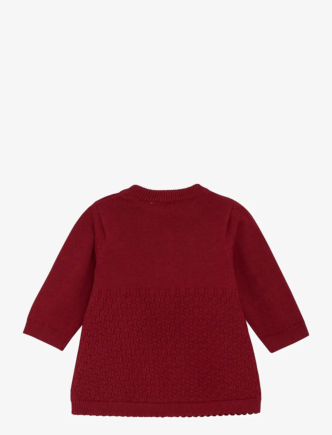 Fixoni - Dress Knit - langärmelige babykleider - syrah - 1