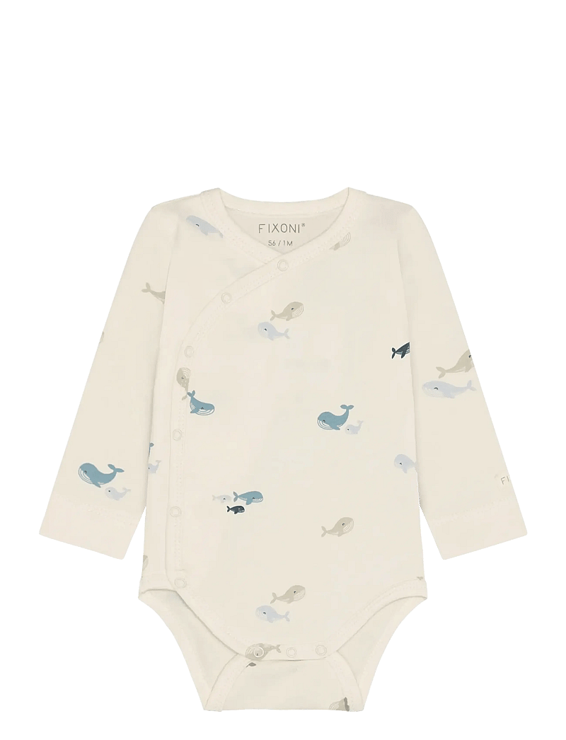 Fixoni - Wrap Body LS - langärmelig - arctic ice - 0