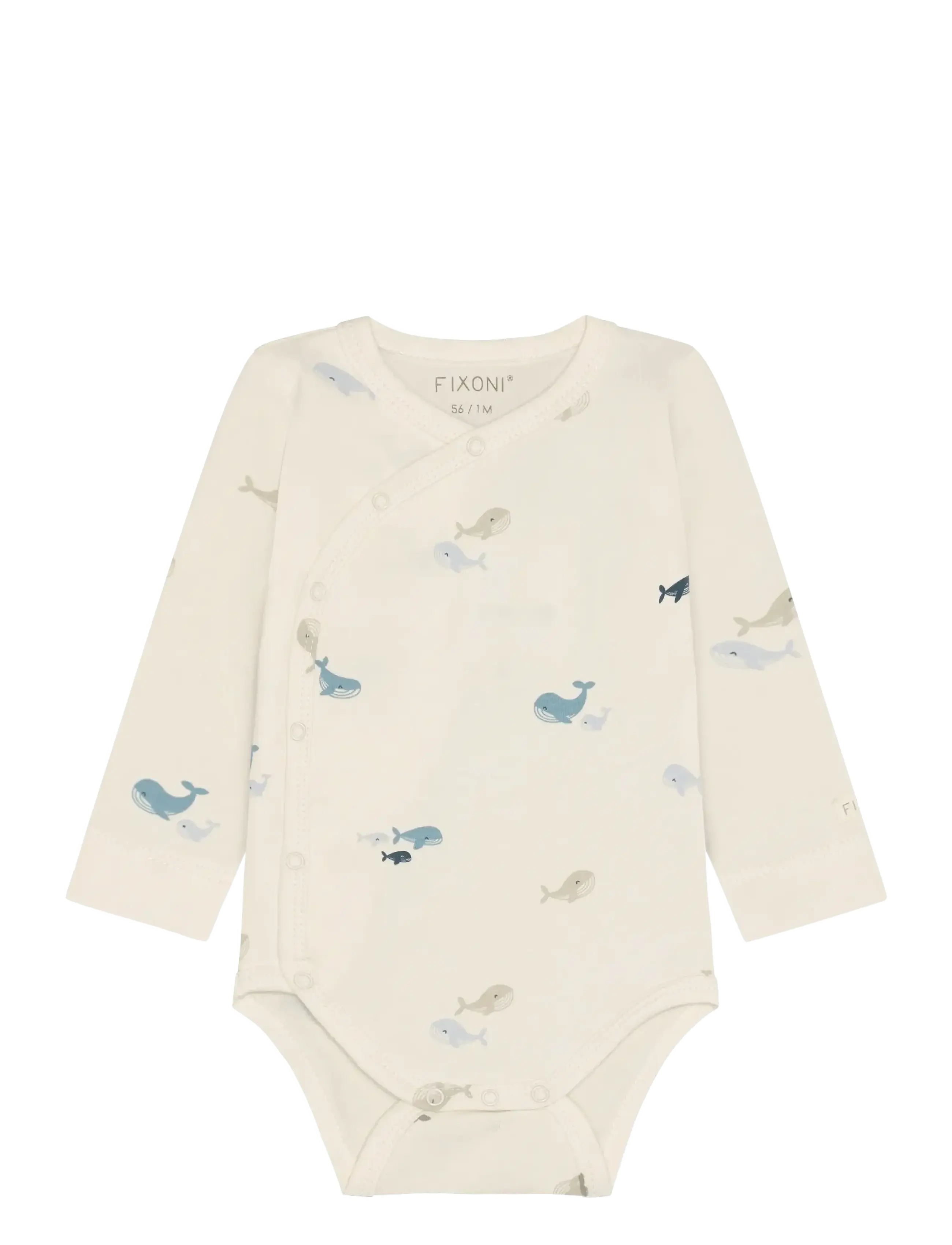Fixoni Wrap Body LS - Riided - ARCTIC ICE / cream